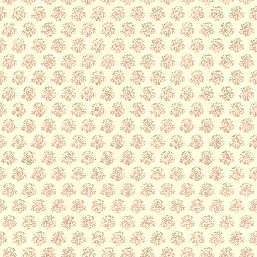 India wallpaper by Långelid/von Brömssen in Peach – floral design