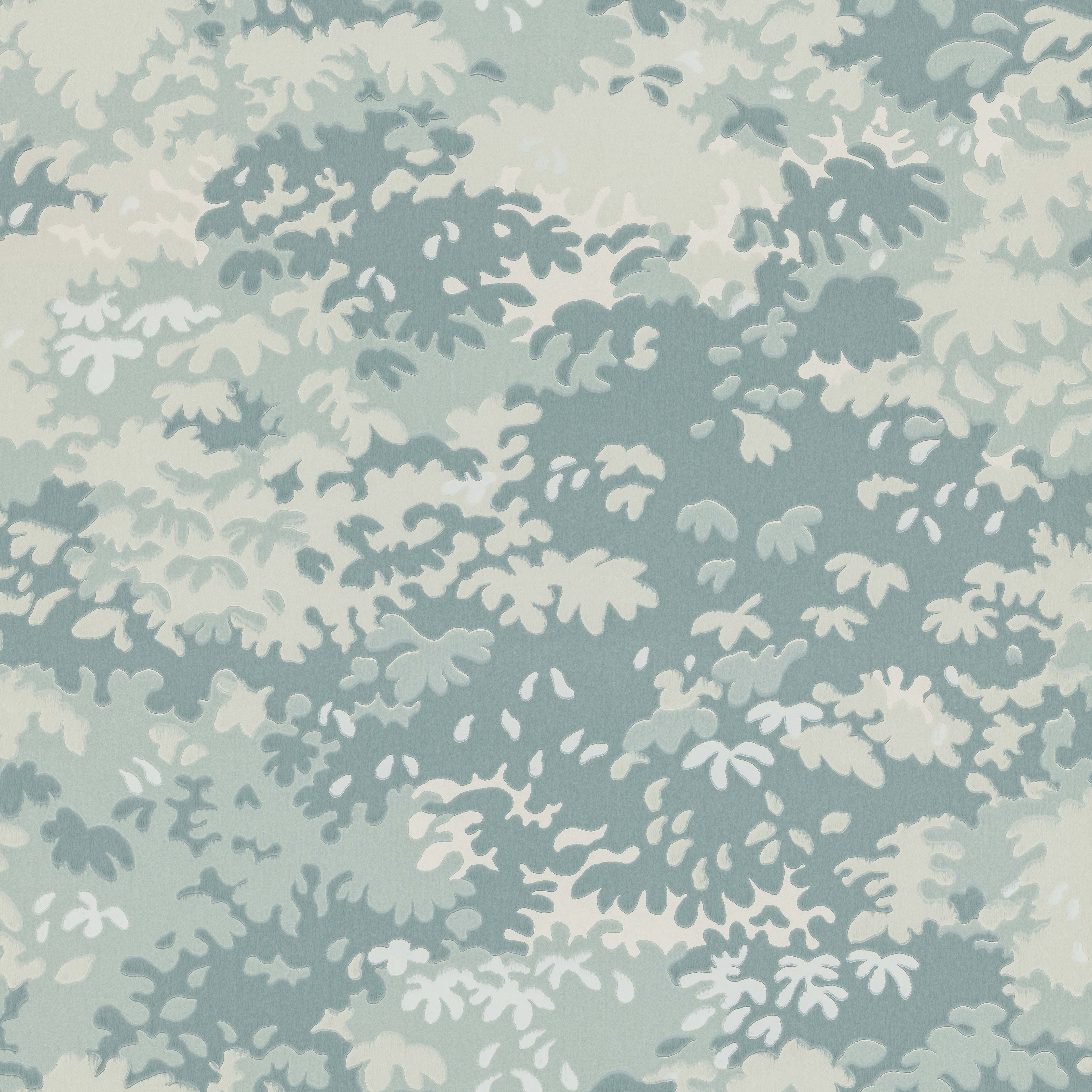 Into the Woods wallpaper by Langelid/von Bromssen - forest & woodland design in Teal
