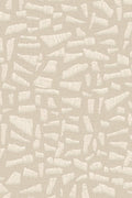 Kona wallpaper by Arte in Cream (Moonshine) – flat swatch of the raffia embroidery pattern