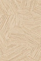 Mauna wallpaper by Arte in Beige – Tuscan – flat swatch of the inlaid rattan texture pattern
