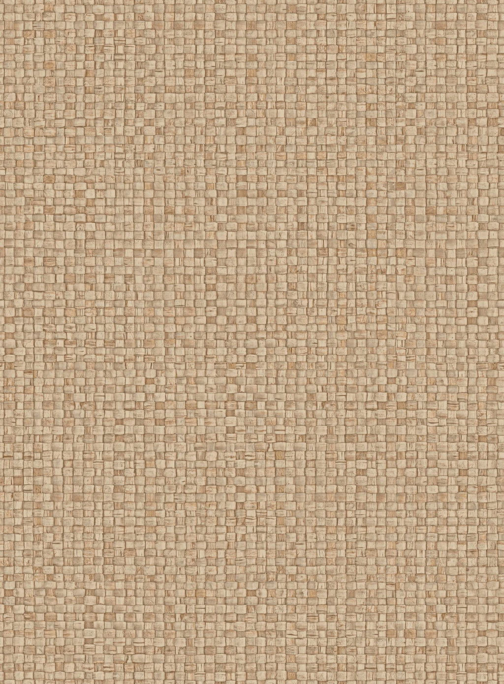 Puna wallpaper by Arte in Beige – Moccasin – flat swatch of the woven leaf texture pattern