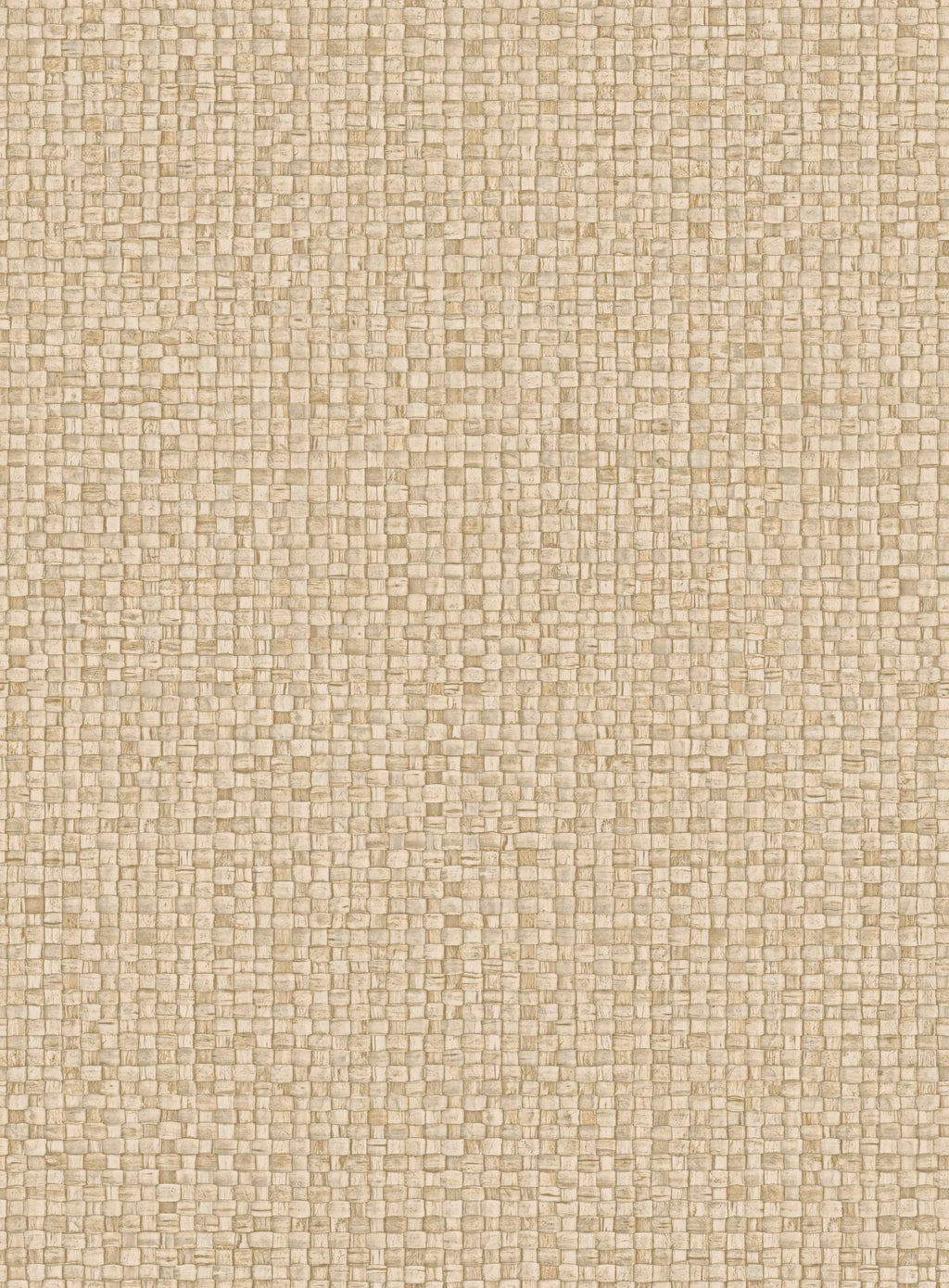 Puna wallpaper by Arte in Beige – Alabaster – flat swatch of the woven leaf texture pattern
