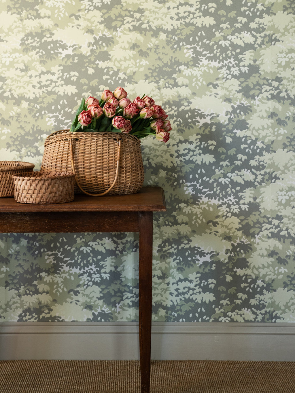 Into the Woods wallpaper by Langelid/von Bromssen - forest & woodland design in Green