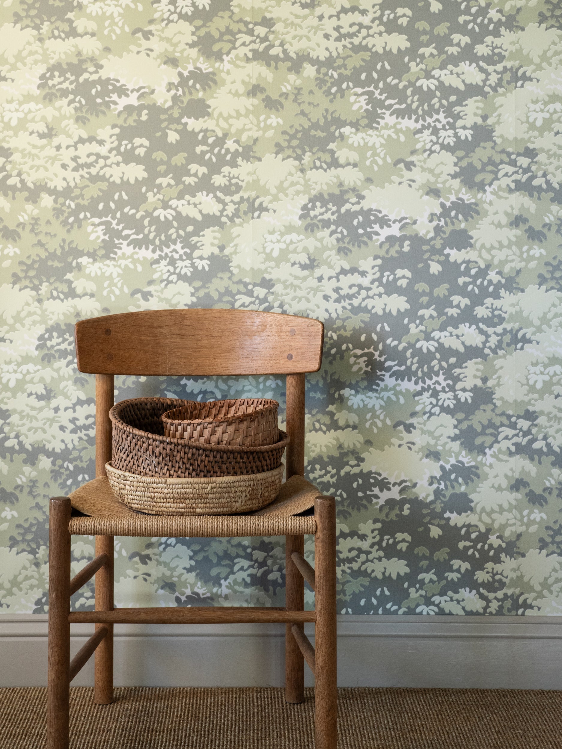 Into the Woods wallpaper by Langelid/von Bromssen - forest & woodland design in Green