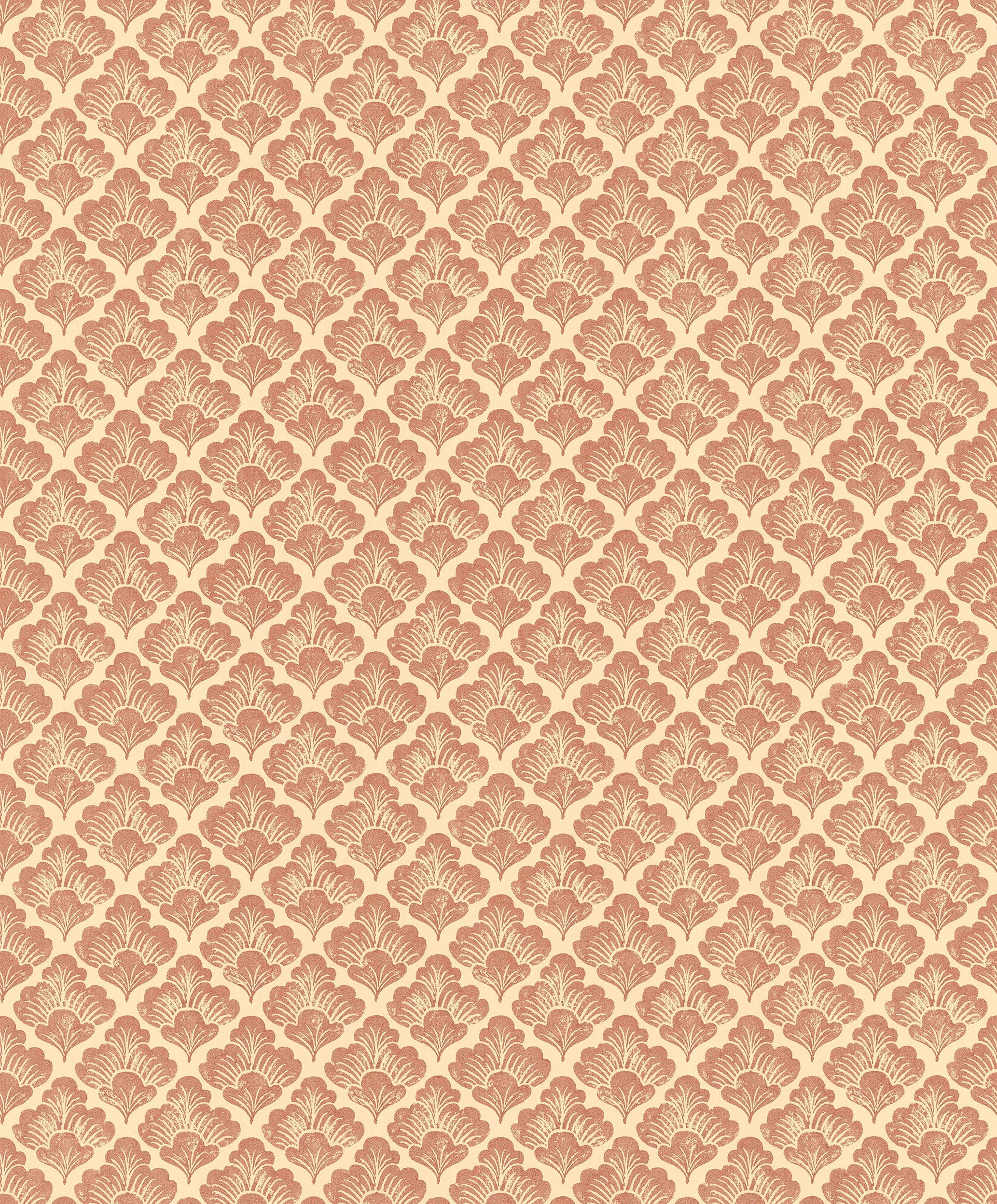Laura wallpaper by Langelid/von Bromssen - floral design in Peach