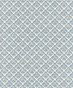 Laura wallpaper by Langelid/von Bromssen - floral design in Blue
