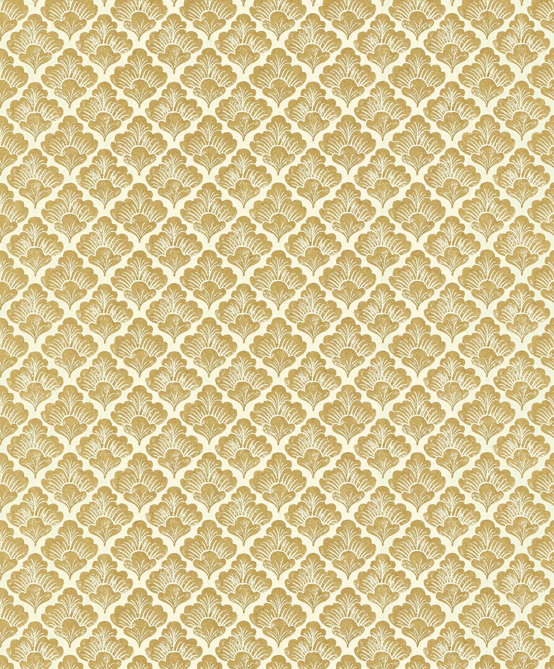 Laura wallpaper by Langelid/von Bromssen - floral design in Yellow