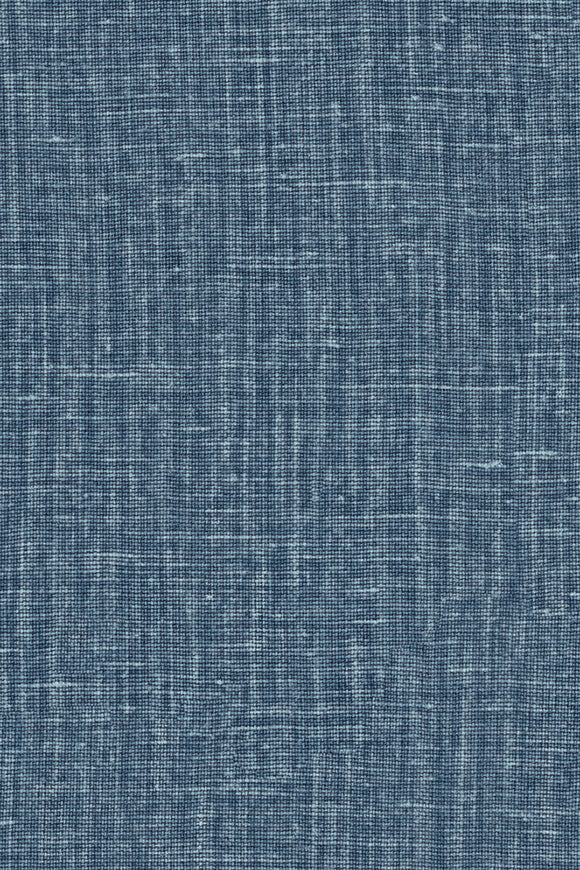 Gioco wallpaper by Arte in Blue (Jeans) – flat swatch of the fine linen texture pattern