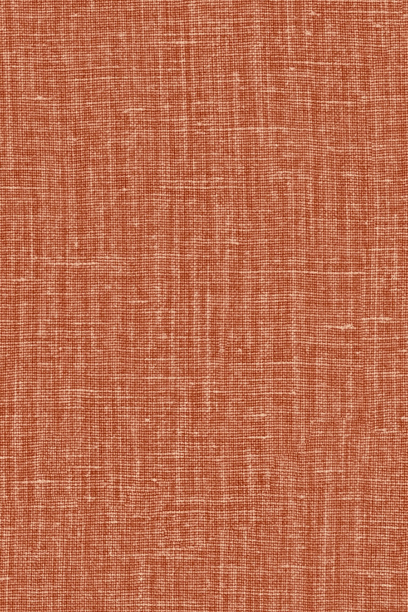 Gioco wallpaper by Arte in Orange (Ginger) – flat swatch of the fine linen texture pattern