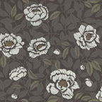 My Peony Garden wallpaper by Langelid/von Bromssen - floral design in Charcoal
