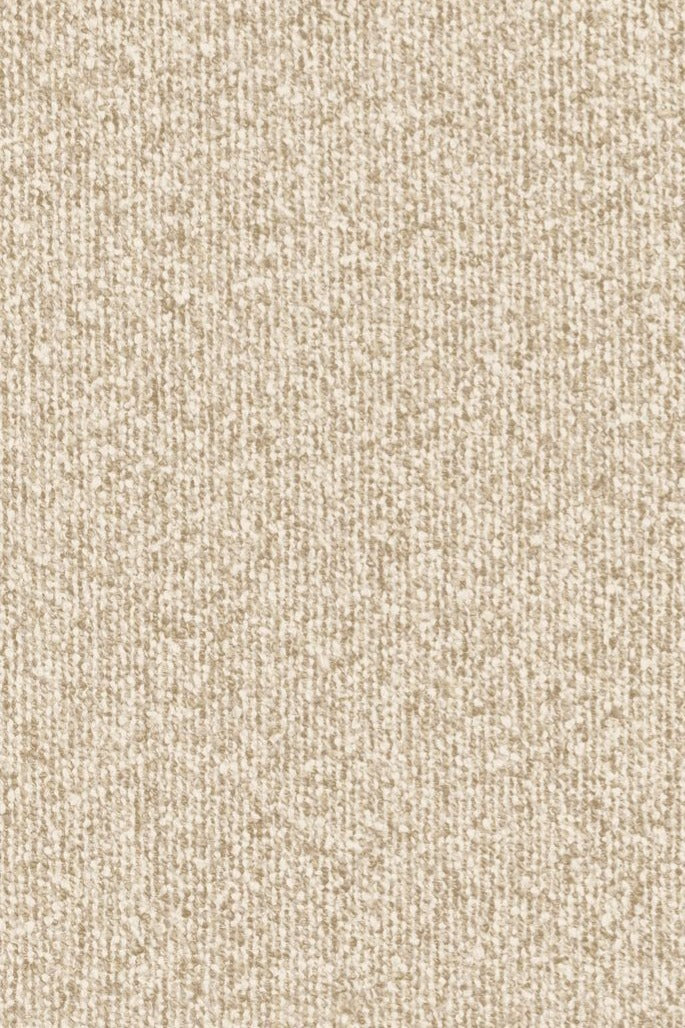 Montagna wallpaper by Arte in Cream (Beige) – flat swatch of the bouclé texture pattern