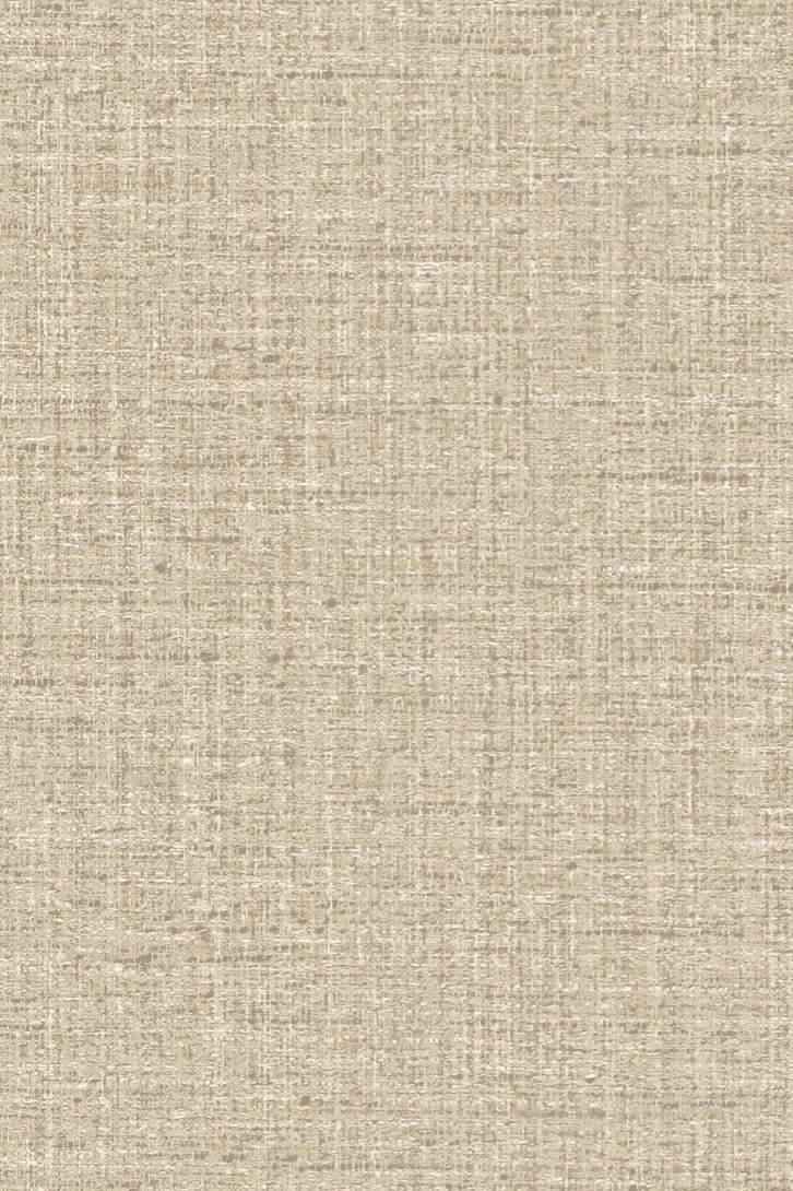 Ovillo wallpaper by Arte in Beige – Linen – flat swatch of the woven wool texture pattern