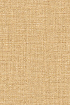 Ovillo wallpaper by Arte in Gold (Pollen) – flat swatch of the woven wool texture pattern