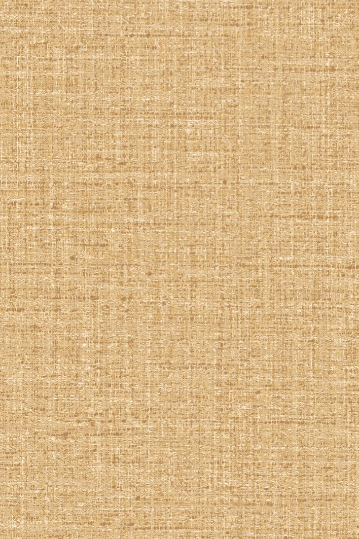 Ovillo wallpaper by Arte in Gold (Pollen) – flat swatch of the woven wool texture pattern