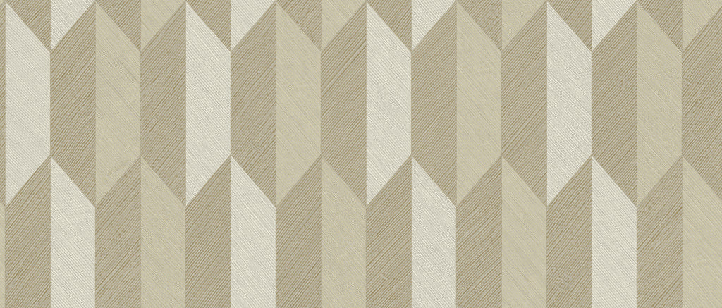 Arrow wallpaper by Arte in Beige – Honey – flat swatch of the geometric pattern