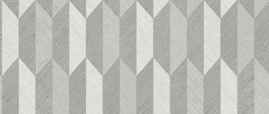 Arrow wallpaper by Arte in Grey – Gravel – flat swatch of the geometric pattern