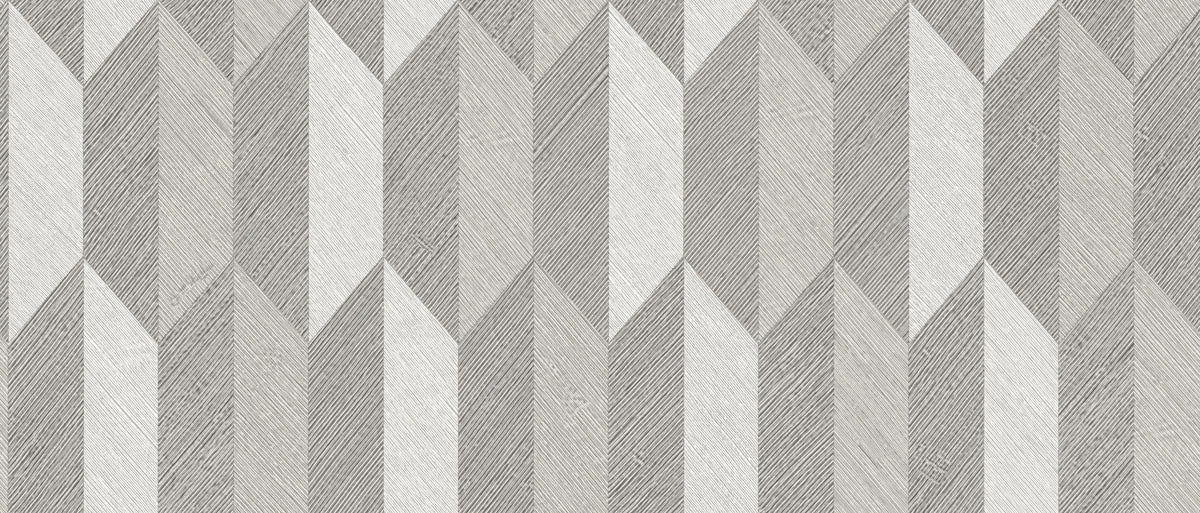 Arrow wallpaper by Arte in Grey – Gravel – flat swatch of the geometric pattern