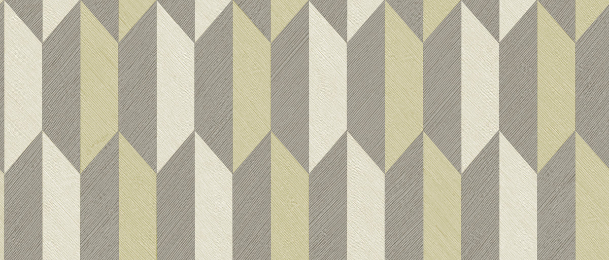 Arrow wallpaper by Arte in Beige – Sunlight – flat swatch of the geometric pattern