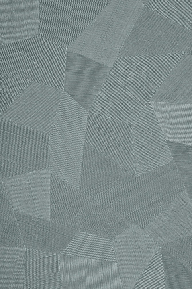 Facet wallpaper by Arte in Grey – Pigeon – flat swatch of the geometric pattern