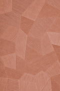 Facet wallpaper by Arte in Pink (Vintage Blush) – flat swatch of the geometric pattern