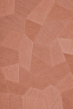 Facet wallpaper by Arte in Pink (Vintage Blush) – flat swatch of the geometric pattern
