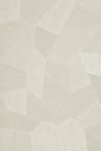 Facet wallpaper by Arte in Cream (Milky White) – flat swatch of the geometric pattern