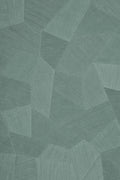 Facet wallpaper by Arte in Green – Eucalyptus – flat swatch of the geometric pattern