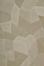 Facet wallpaper by Arte in Beige (Golden Sand) – flat swatch of the geometric pattern