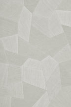 Facet wallpaper by Arte in White – Fresh White – flat swatch of the geometric pattern