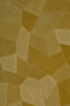Facet wallpaper by Arte in Gold – Antique Gold – flat swatch of the geometric pattern