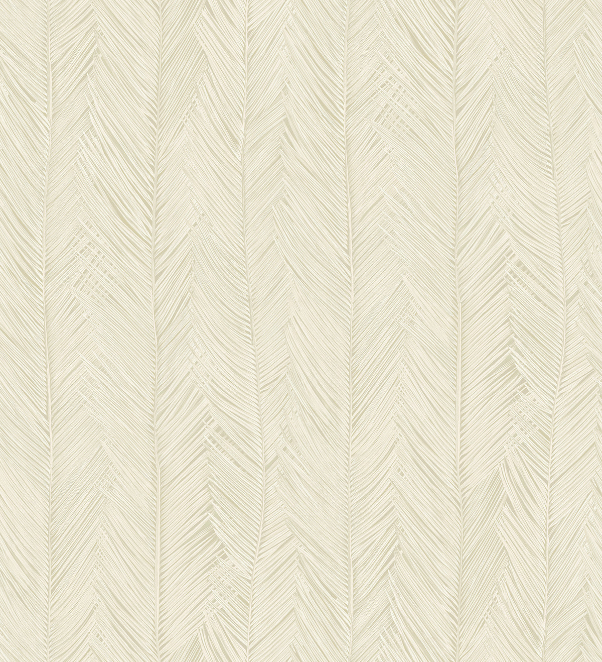 Itaya wallpaper by Arte in Cream (Eggshell) – flat swatch of the foliage pattern