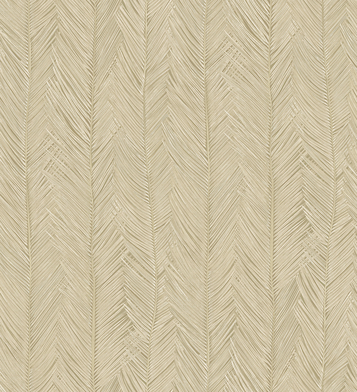 Itaya wallpaper by Arte in Beige (Coquille) – flat swatch of the foliage pattern