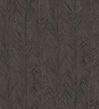 Itaya wallpaper by Arte in Black – Graphite – flat swatch of the foliage pattern