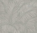 Sabal by Arte wallpaper by Arte in Grey – Silver – flat swatch of the palm-leaf pattern