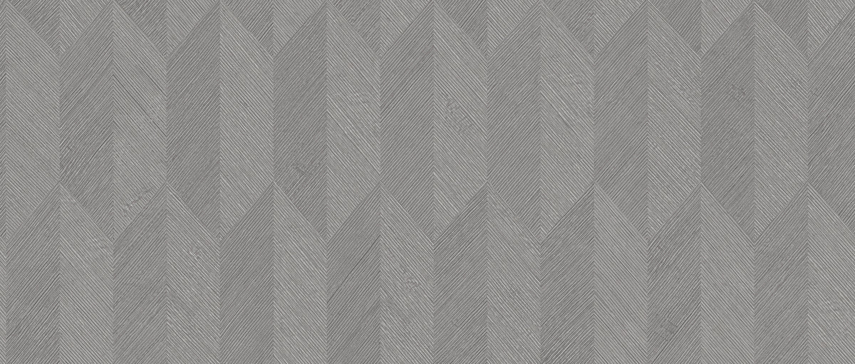 Symbol wallpaper by Arte in Grey – Elephant – flat swatch of the geometric pattern