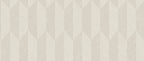 Symbol wallpaper by Arte in White (Off-White) – flat swatch of the geometric pattern