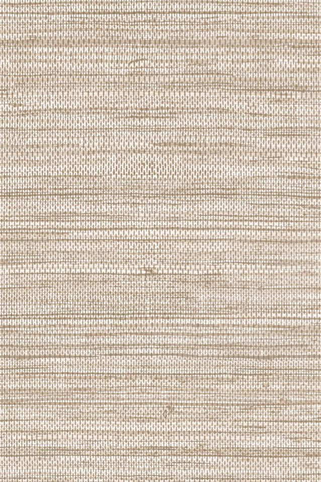 Sombra wallpaper by Arte in Cream (Opale) – flat swatch of the woven hemp texture pattern