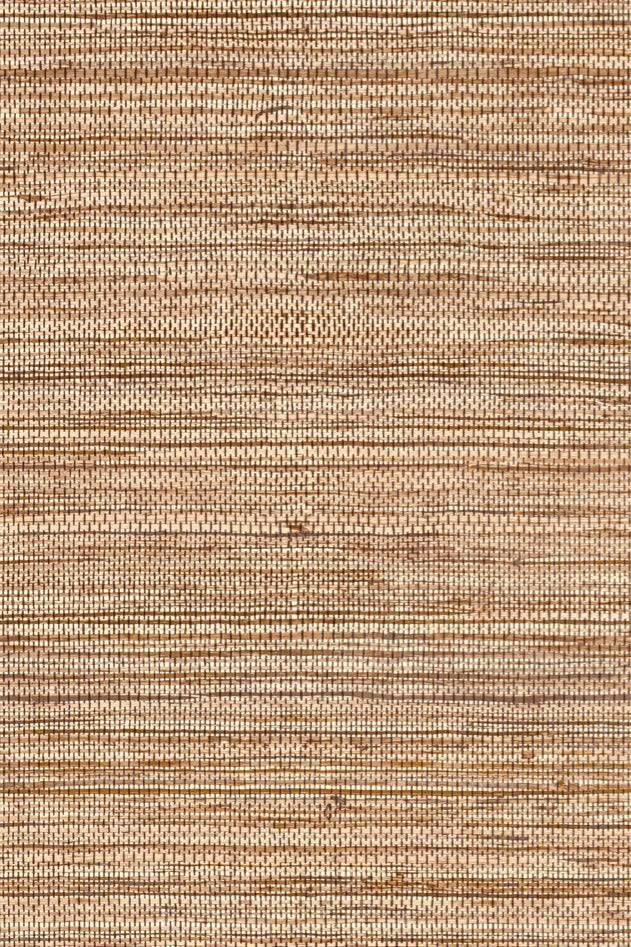 Sombra wallpaper by Arte in Brown – Tartuffo – flat swatch of the woven hemp texture pattern