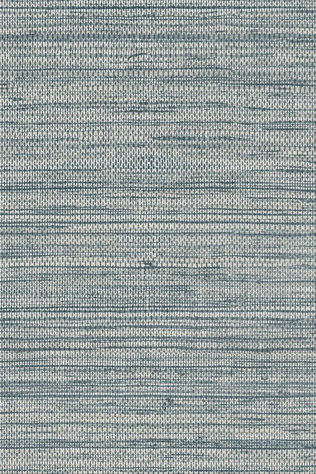 Sombra wallpaper by Arte in Blue (Denim) – flat swatch of the woven hemp texture pattern