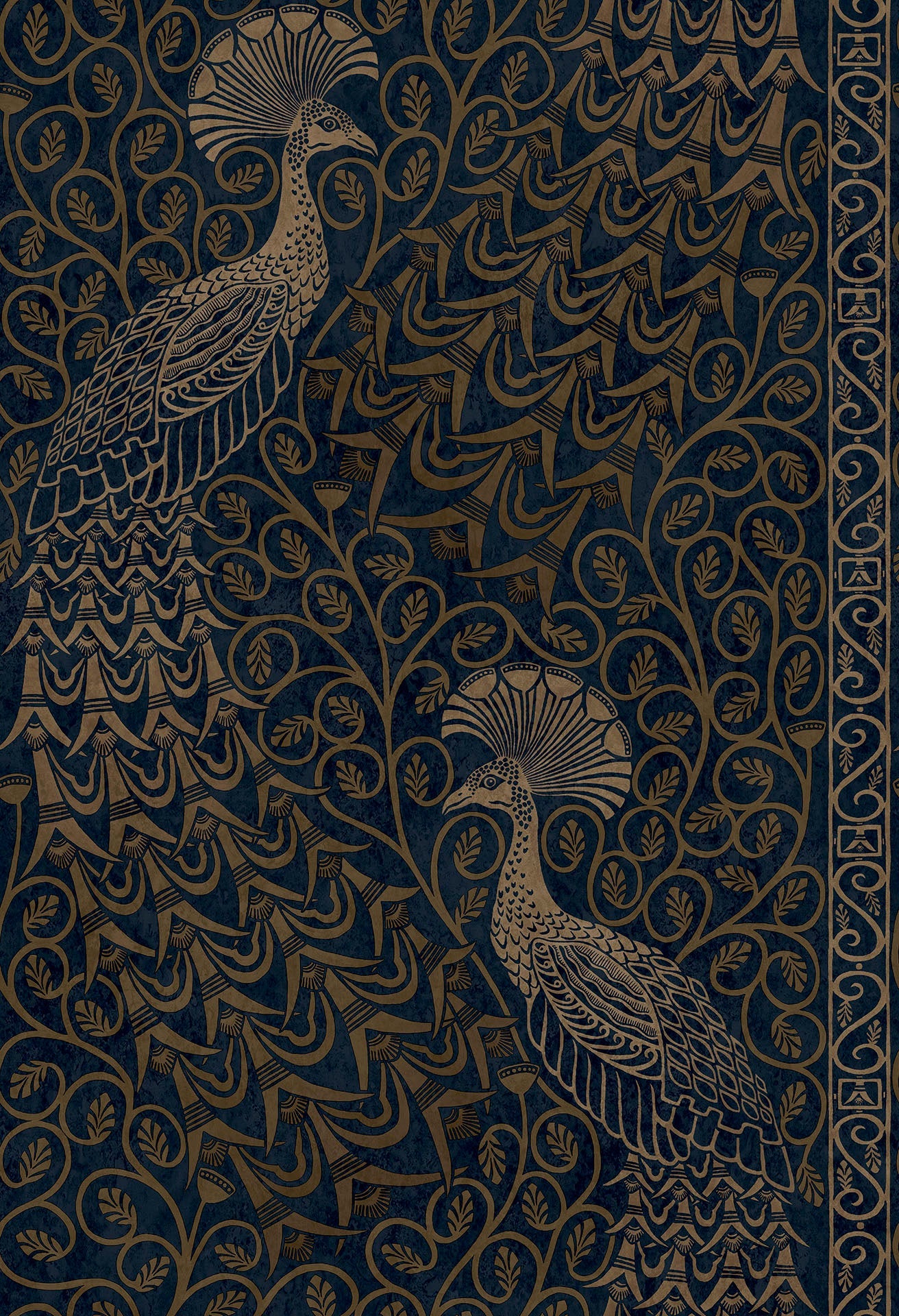 Pavo Parade Peacocks - Wallpaper Trader