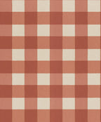 Picnic wallpaper by Langelid/von Bromssen - geometric design in Red