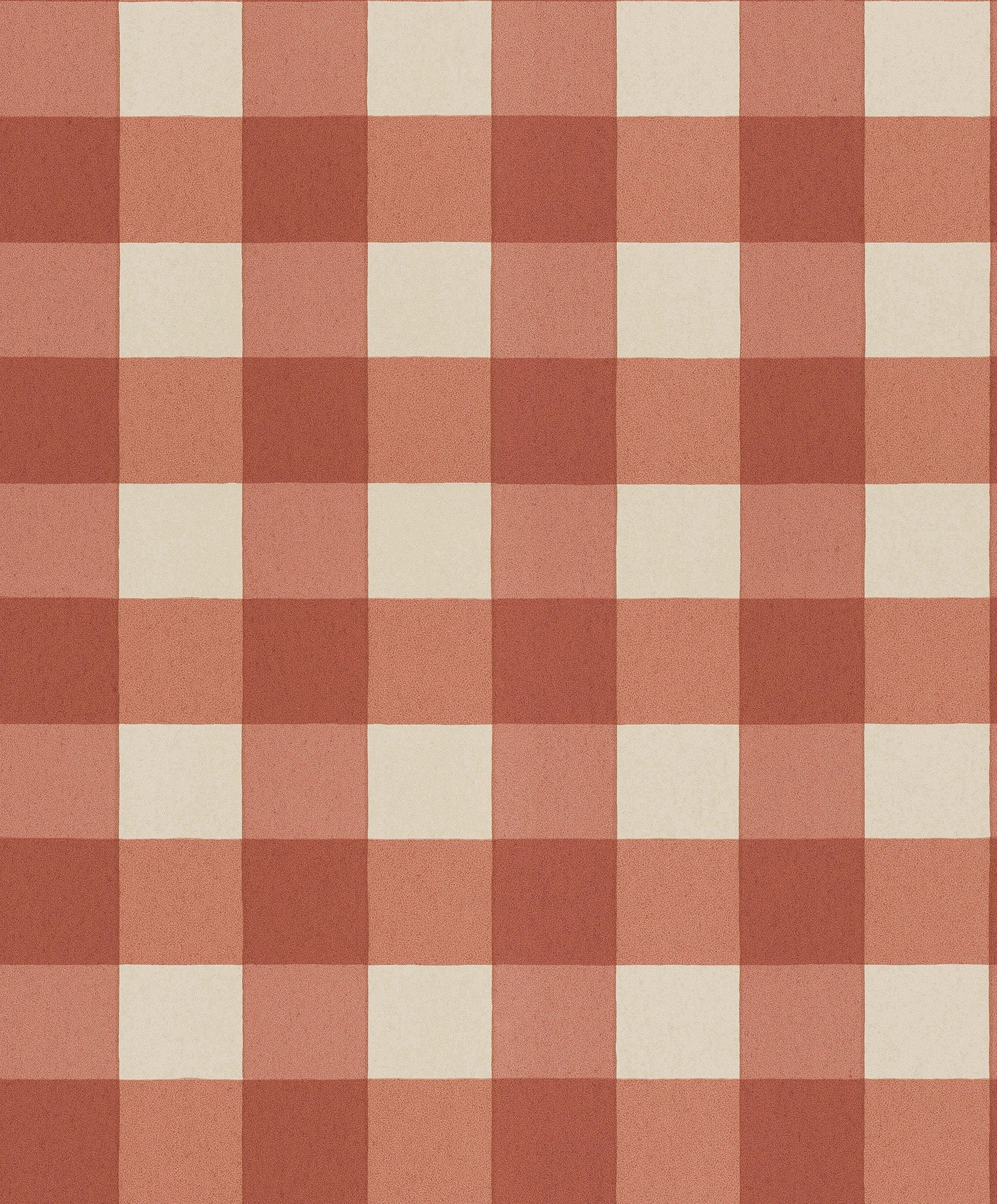 Picnic wallpaper by Langelid/von Bromssen - geometric design in Red
