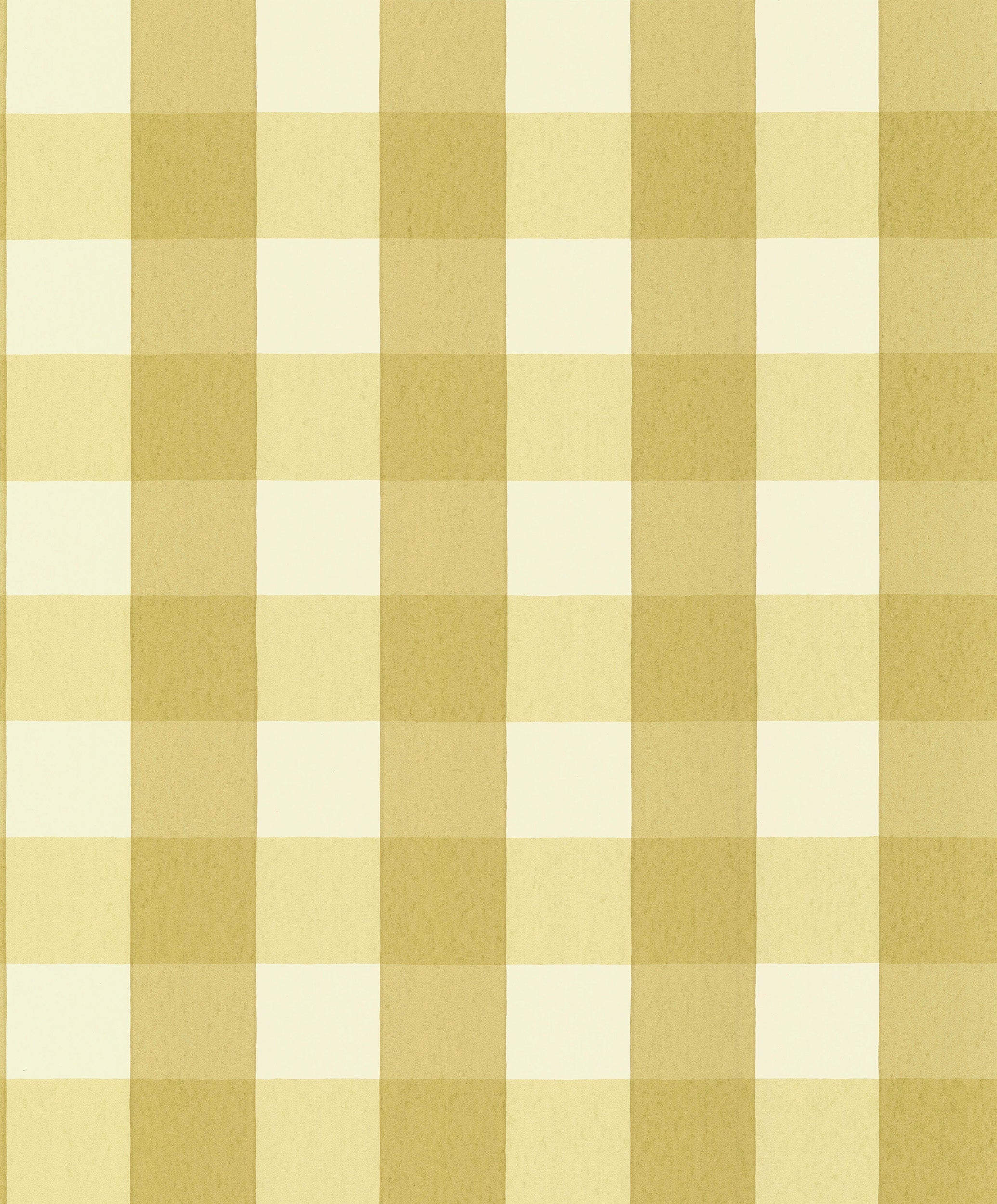 Picnic wallpaper by Langelid/von Bromssen - geometric design in Yellow – Dijon