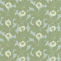 Primula wallpaper by Langelid/von Bromssen - floral design in Green
