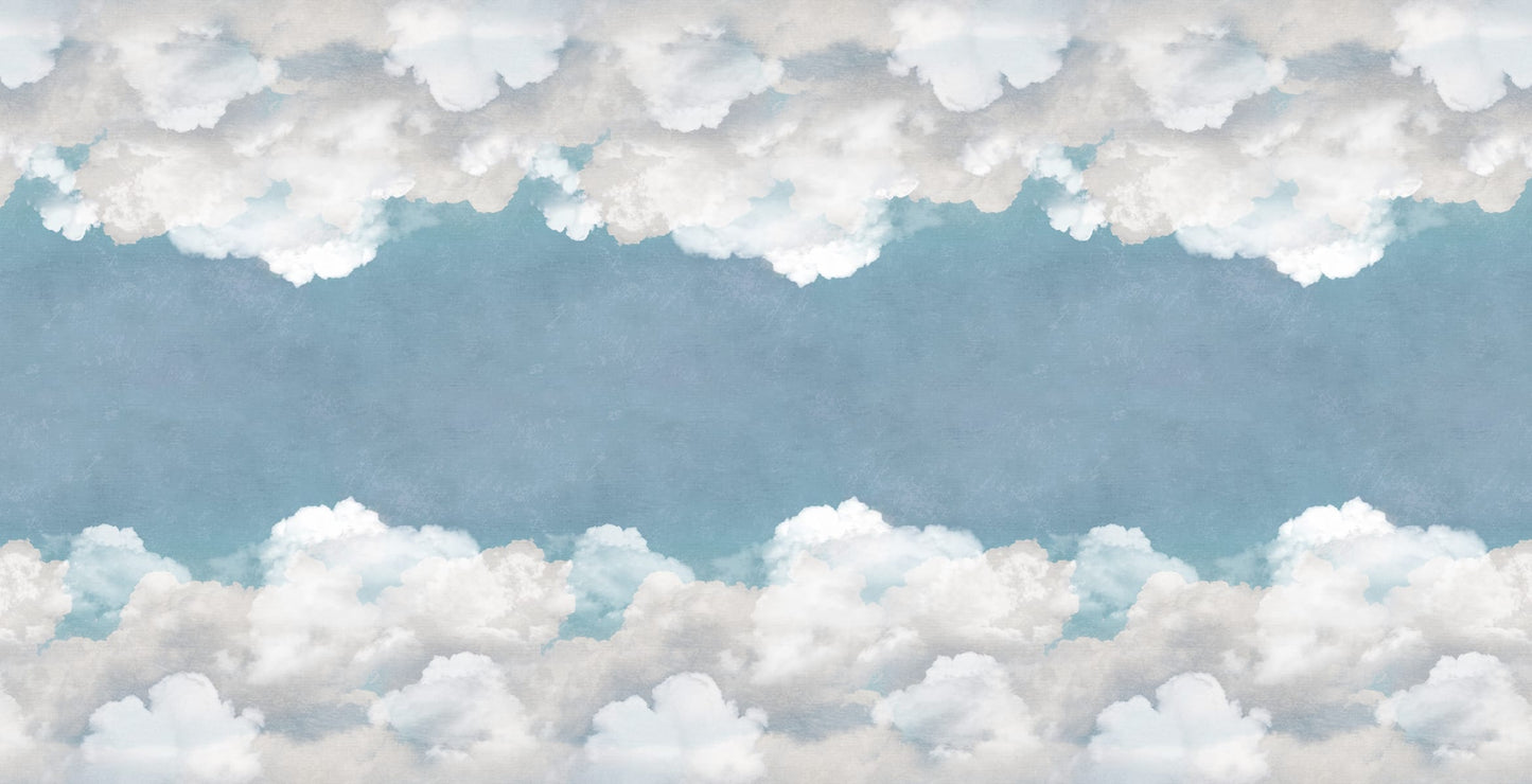 Fluffy Clouds Mural