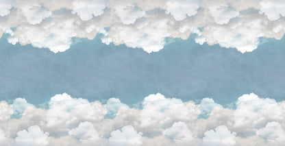 Fluffy Clouds Mural