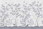 Chinoiserie Chic wallpaper by Rebel Walls in pearl grey