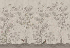 Chinoiserie Chic wallpaper by Rebel Walls in Beige, flat pattern repeat