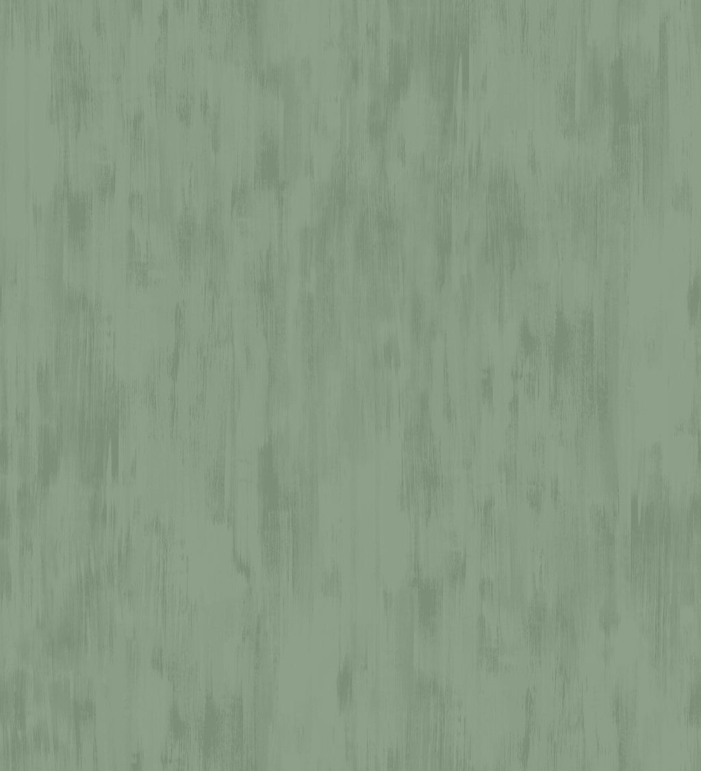 Brushstrokes wall mural by Rebel Walls in sage green