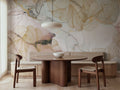 Opulence wall mural by Rebel Walls in Pink – Pink Marble, styled room